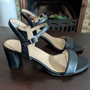 Brand New Naturalizer Black Ankle Strap Heels W Sz 11